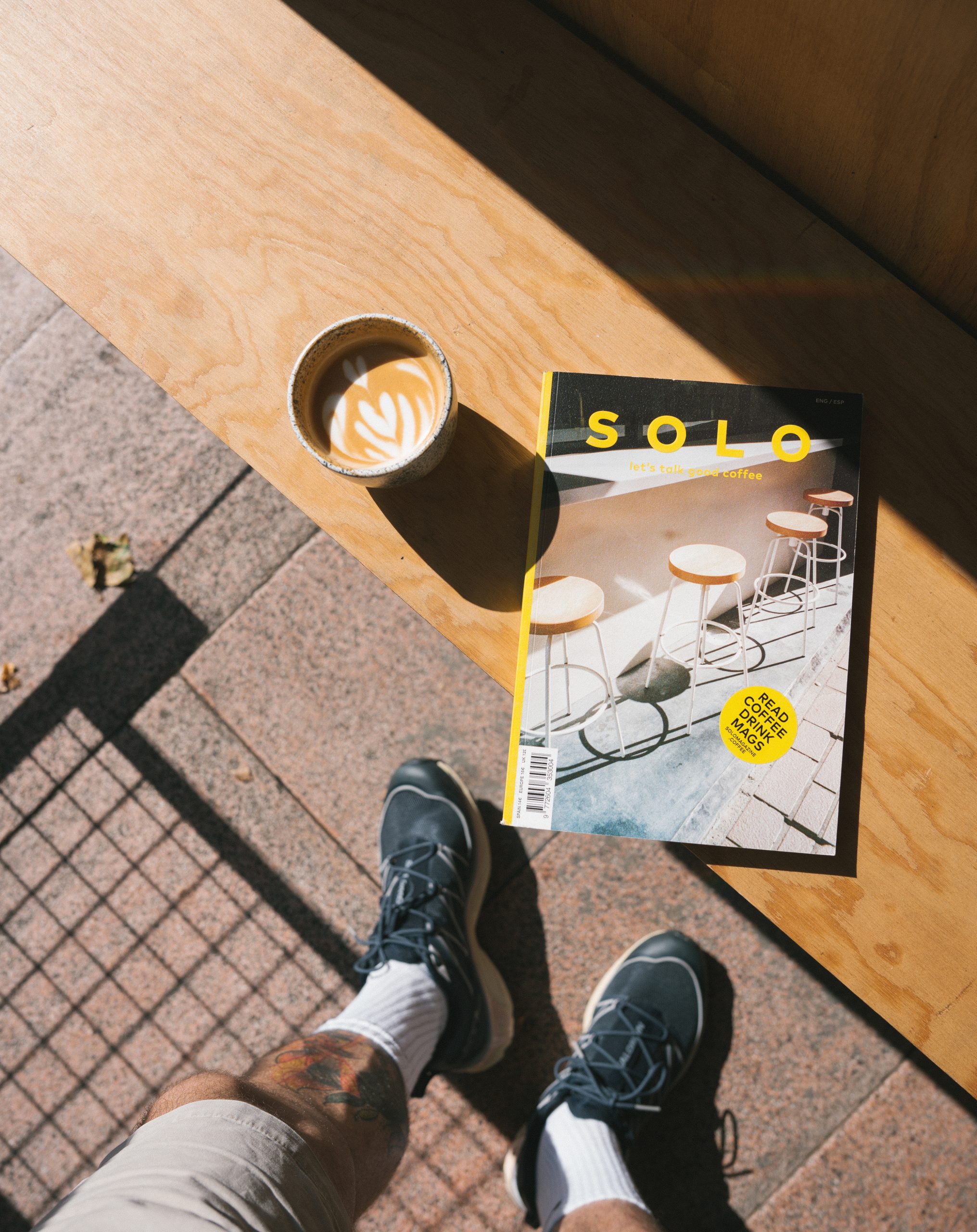 Revista y café de especialidad Pink Bourbon